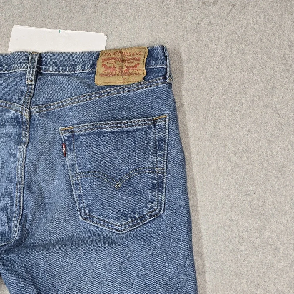 Levi's 501 Men Jeans 32X32 Blue Denim 31
